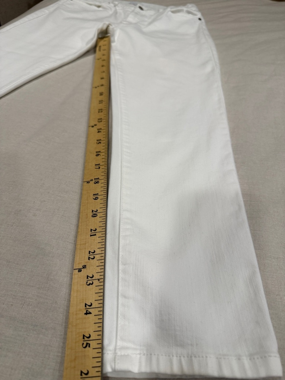 KanCan Women’s Slim Straight White Jeans size 11 - Picture 6 of 11